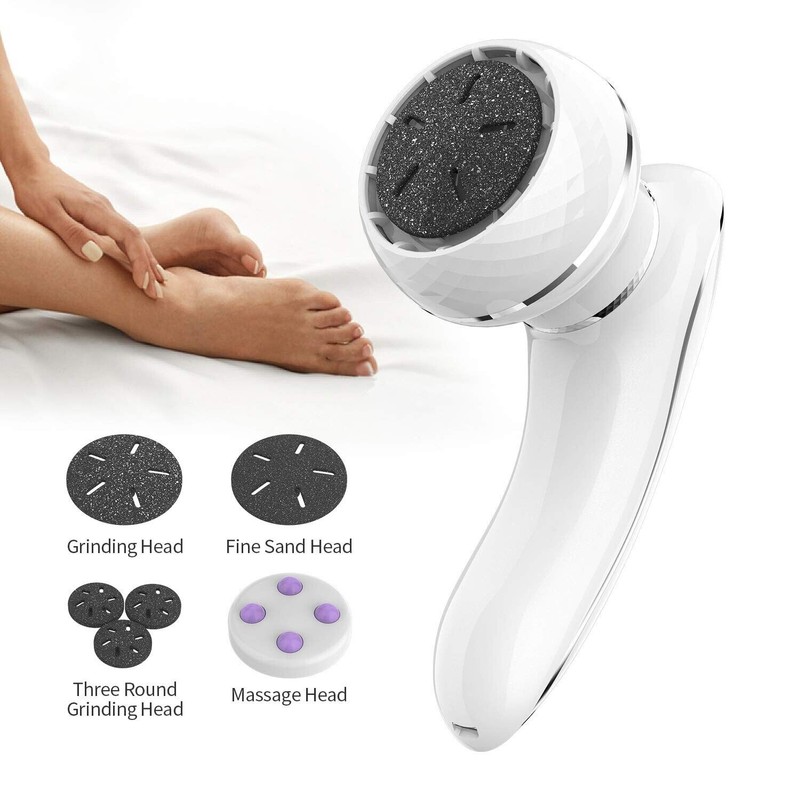 AIDEAZ Electric Foot File Callus Remover Rechargeable Pedicure Tools -