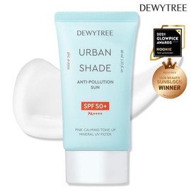 DewyTree 듀이트리 어반쉐이드 안티폴루션 톤업 파데프리 선크림 썬크림 40ml Dewytree Urban Shade Anti-Pollution Tone-Up Pade-Free Sunscreen 40ml