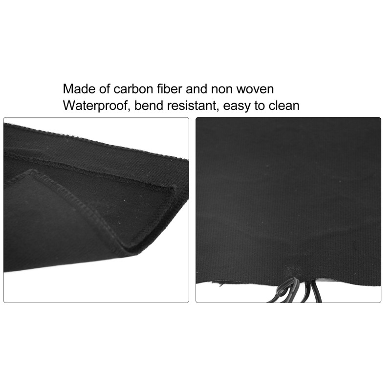 USB Electric Heating Sheet 3 Levels Adjustable Temperature Washable Carbon