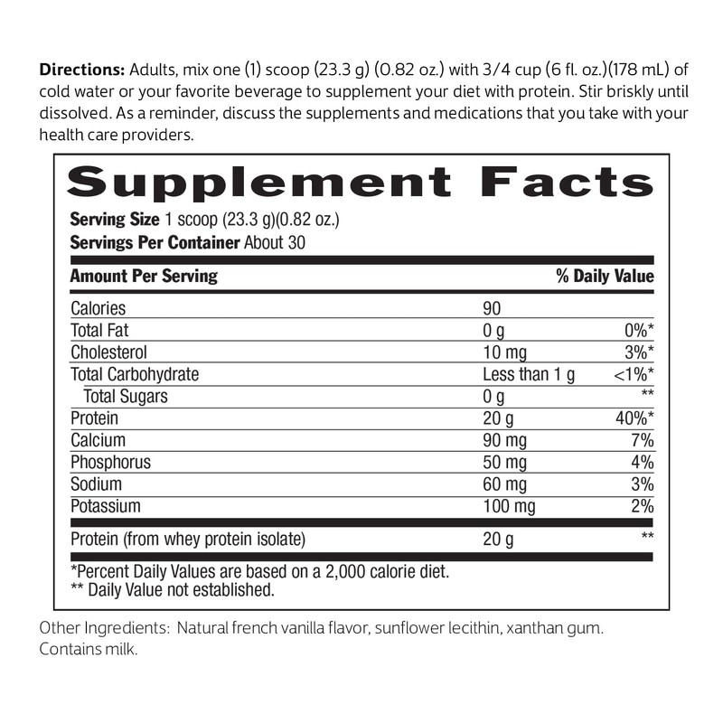 Biochem 100% Whey Isolate Protein Powder - Grass Fed, Low