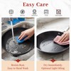 Carbon Steel Frying Pan 12" - Pre-Seasoned Carbon Steel Skillet,