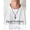 Suplight Eye of Horus Necklace, Men's, Popular, Silver, Surgical Stainless