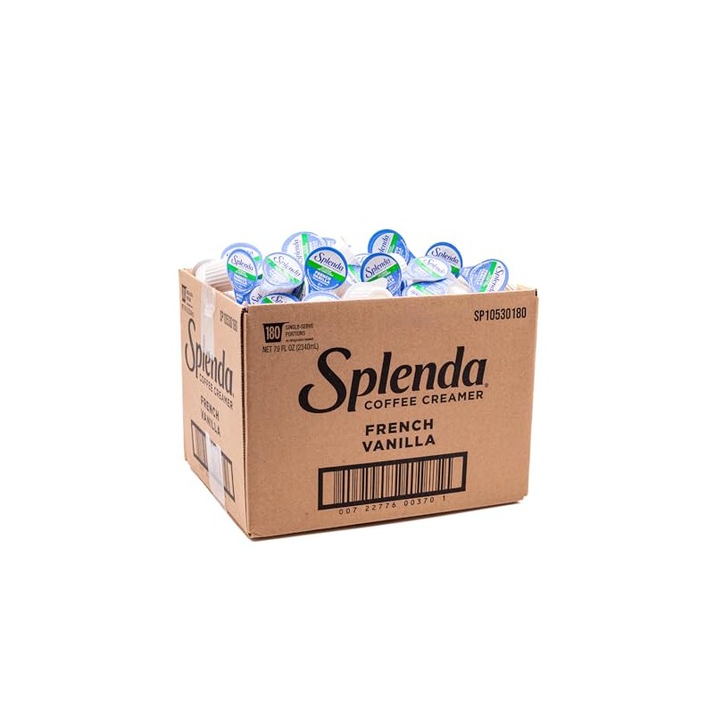 SPLENDA Single Serve Coffee Creamer Cups, Sugar Free French Vanilla,