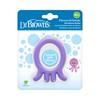 Dr. Brown's Flexees Friends Silicone Teether, Purple Octopus
