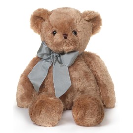 Bearington Collection Gus 18-Inch Brown Teddy Bear Plush Toy - Teddy Bear Stuffed Animal for Baby