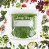 WRAPOK Soup Freezer Bags Reusable Liquid Storage Bag Ziplock Sauce
