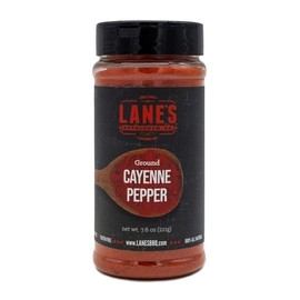 Lane's Cayenne Pepper Powder - Premium 100% Natural Cayenne Seasoning | No Additives | No Preservatives | Gluten Free | Great for Sauces, Rubs and Adding Heat | 7.8oz