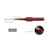 YINETTECH 10pcs Multimeter Test Probes Testing Lead Extention Sharp Needle