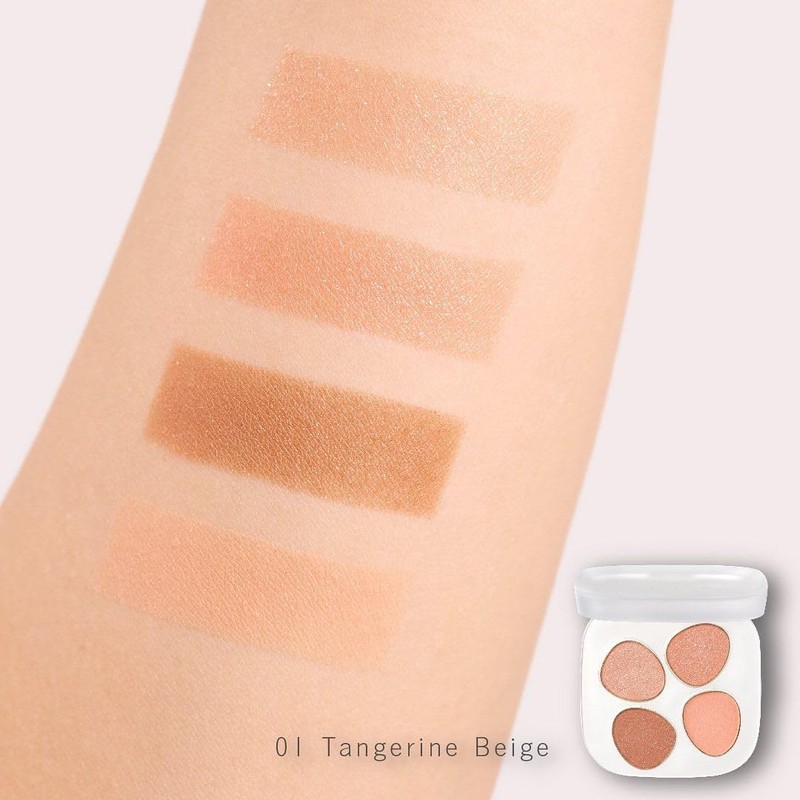 to/one Petal Float Eye Palette 01 Tangerine Beige Eyeshadow Palette