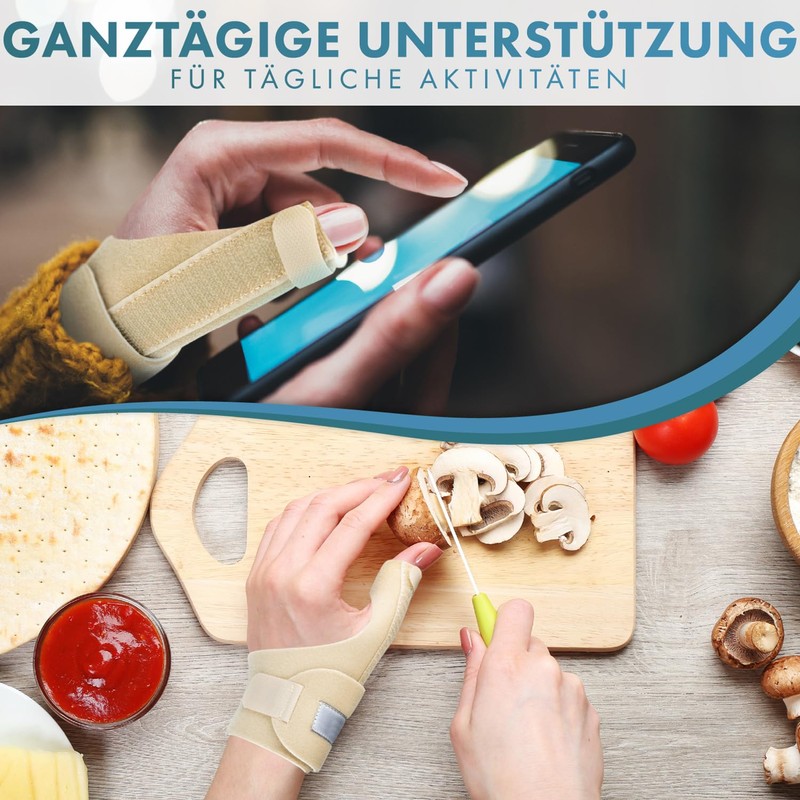 Actesso Bleu Thumb Splint – Orthosis for Sprain, De Quervain