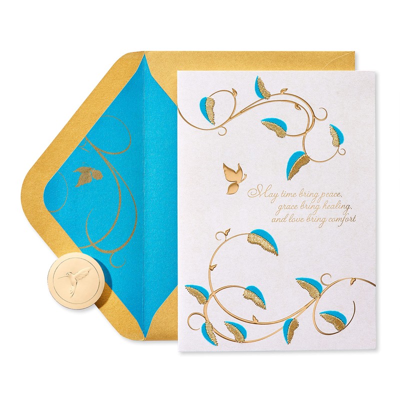 Papyrus Sympathy Card (Heartfelt Sympathy)