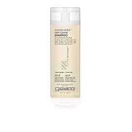GIOVANNI Eco Chic Golden Wheat Deep Cleanse Shampoo, 8.5 oz. - Deep Cleansing With Botanical Oils, Spearmint Oil + Aloe Vera, Normal To Oily Hair