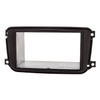 Double DIN Radio Faceplate Set for Smart Fortwo 451 Facelift