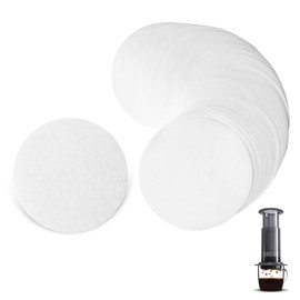 Proxima Direct 400 PCS Paper Filters Compatible with Aeropress All Coffee and Espresso Makers, Vegan Non Bleached Natural Paper Micro-Filters