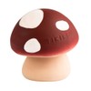 Tikiri Natural Rubber Teether, Rattle & Bath Toy - Mushroom