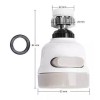 CL Grifo De Cocina Giratorio 360° Cabezal De Pulverización