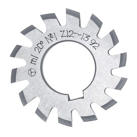 8Pcs M11-8 Involute Gear Cutters for Milling Machine High Speed Steel Disk-Shaped 20° Pressure Angle Gear Mill Cutter Holder Machine