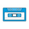 CafePress Cassette Tape Sticker Rectangle Bumper Sticker Car Decal