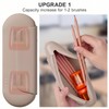 AGIKET Silicone Pencil Case - Large Capacity Magnetic Clasp Pen