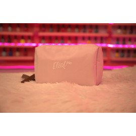 EliotMe Cosmetiqueliot Bolsa de Cosméticos, Neceser de Nylon Impermeable, Makeup Bag Portátil para Mujeres, Gran Capacidad, Bolsa de Aseo de Viaje y Maquillaje, Dopp Kit.