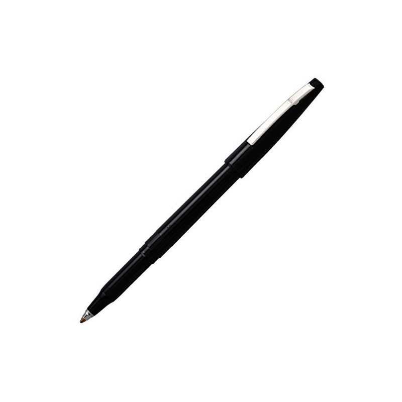 Pentel Rolling Writer Roller Ball Pen, Medium Line, Black Ink,