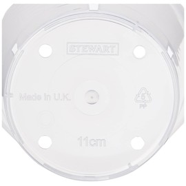 Stewart 2646008 11 cm Clear Pot - Clear