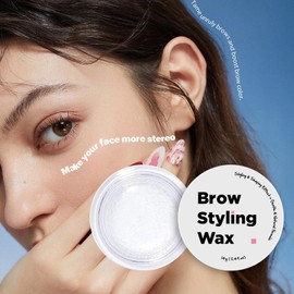Clear Brow Gel | Waterproof Eyebrow Wax Lamination Gel,Daily Use Eye Brow Lift Makeup Shaping Cosmetics for Women, Girlfriend, Mom