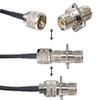 Boobrie 2 x UHF Female to UHF Female Mount on