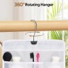 MISSLO Shower Caddy Organizer 5 Pockets Roll up Hanging Bathroom