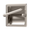 Gatco 751 Recessed Pivoting Toilet Paper Holder, Wall Mounted, Heavy