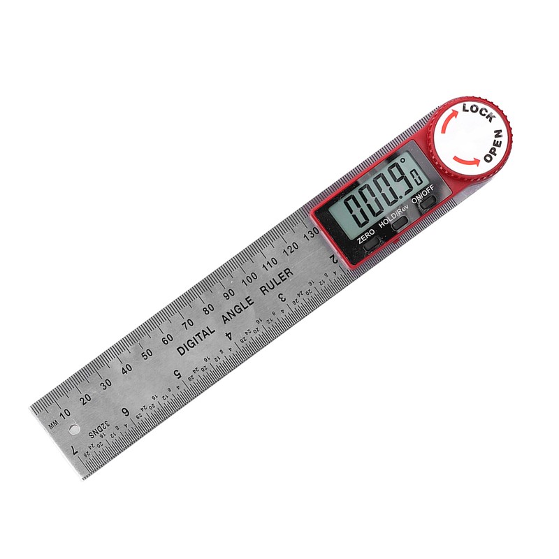 Angle Finder 360° Digital Display Durable Stainless Steel Portable Electronic