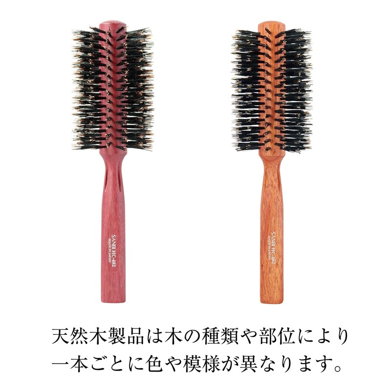 Sanby Industries HC HC-482 Roll Brush, Boar Hair + Pig