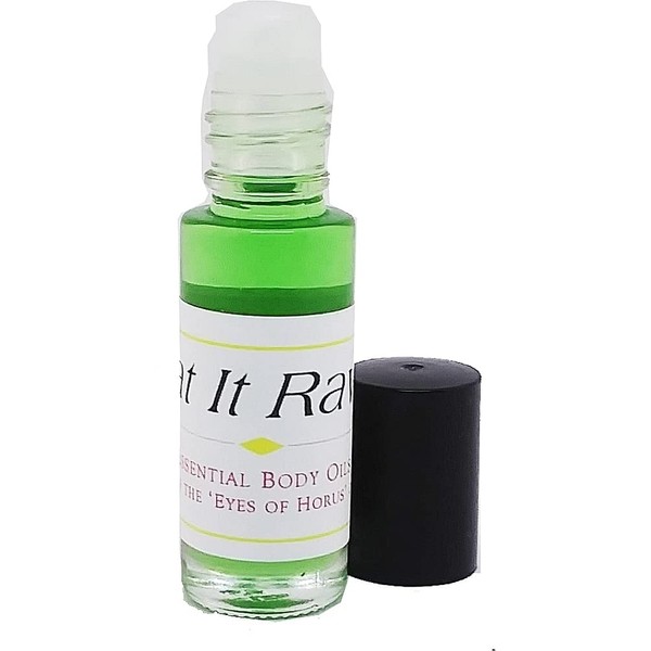 Eat It Raw Scented Body Oil Fragrance [Roll-On - Green