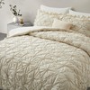 BEDAZZLED King Size Comforter Sets, Beige Bedding Comforter Set, 3