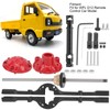 Metal Axle Differential Drive Shaft Kit Accessory Fit for WPL