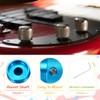 MECCANIXITY 2PCS Guitar Knobs Metal, Volume Tone Control Dome Knobs