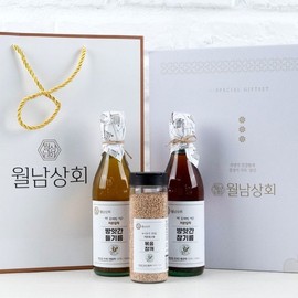 Fresh 명절 설날 추석 선물세트 국내산 참기름 정성 4호세트 (참기름 350ml+... Fresh Holiday Seollal Chuseok Gift Set Domestic Sesame Oil Jeongseong 4th Set (Sesame Oil 350ml+...)