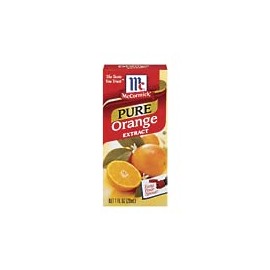 McCormick Pure Orange Extract 1 Fl Oz (Pack of 2)