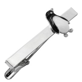 n02118 Necktie Clip, Penguin Motif