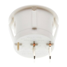 Round Rocker Switch – 250V ON/OFF Panel Mount Toggle Mini 6A Switches Compatible With - Car Auto Truck Boat DIY Projects.