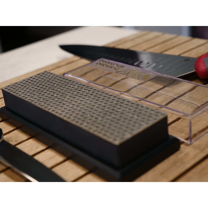 DMT (Diamond Machining Technology) 6-inch Diamond Whetstone Sharpening Stone with