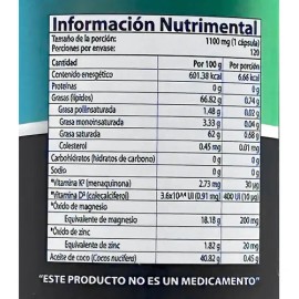 Magnesio Vitamina K2 D3 Multiplus 120 Cap Natural Health