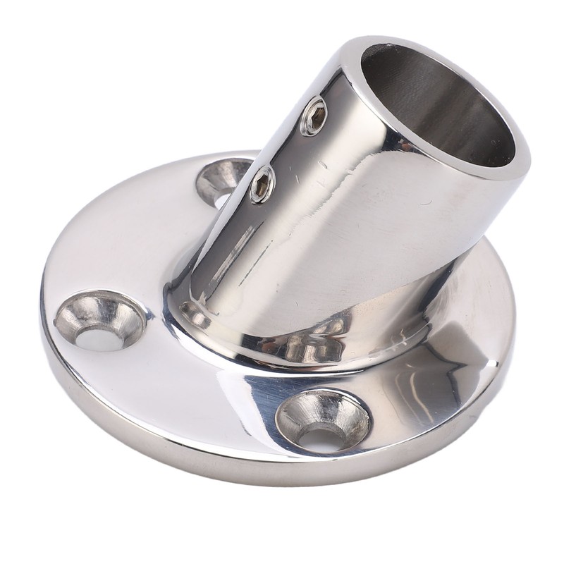 Boat Handrail Round Base Fitting 316 Stainless Steel Marine Hardware