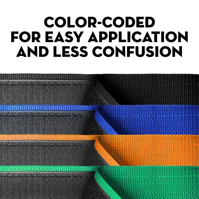 Industrial Grade Medical Backboard Straps | Spider Straps for Spine