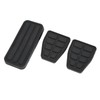Haofy Kit de Almohadillas de Pedal, 3 Piezas, Acelerador, Freno,