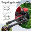 Huthbrother 160793 Bagger Latch Straps and Hardware, Compatible with Husqvarna