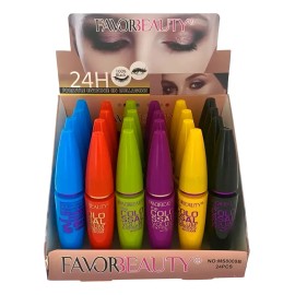 Caja Mayoreo Rimel Máscara Pestañas Extra Volumen 24 Piezas