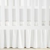 Lush Decor Ruffle Crib Skirt, 16" Drop, White