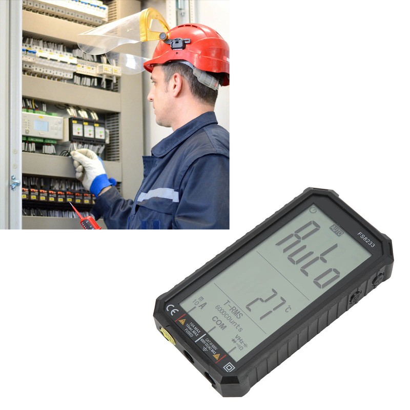 FS8233 Digital Multimeter Ultra Thin Full Screen Intelligent Automatic High