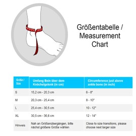 LP Support 944 Basic Knöchelbandage - Knöchelstütze, Größe:L, Farbe:natur